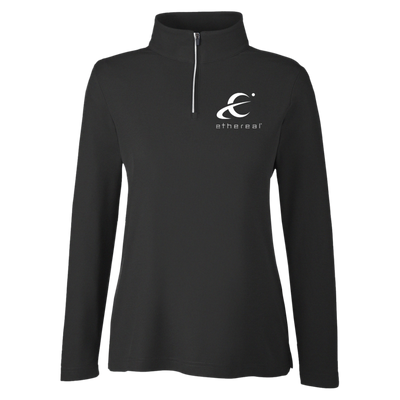 Ethereal-CE405W Core 365 Womens Fusion Quarter Zip