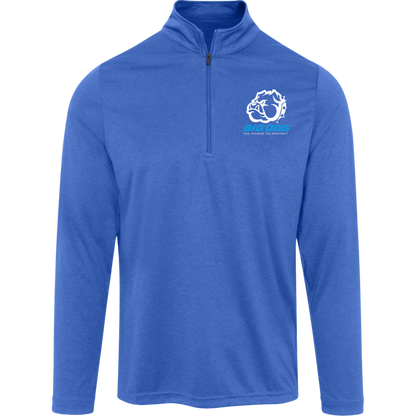 Big Dog-TT31H Team 365 Mens Heather Quarter Zip