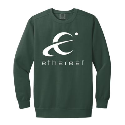 Ethereal-1566 Garment-Dyed Adult Crewneck Sweatshirt