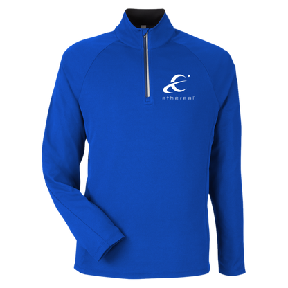 Ethereal-CE418 Core 365 Mens Origin Pique Quarter Zip