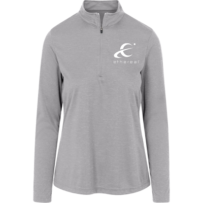 Ethereal-TT31HW Team 365 Womens Heather Quarter Zip