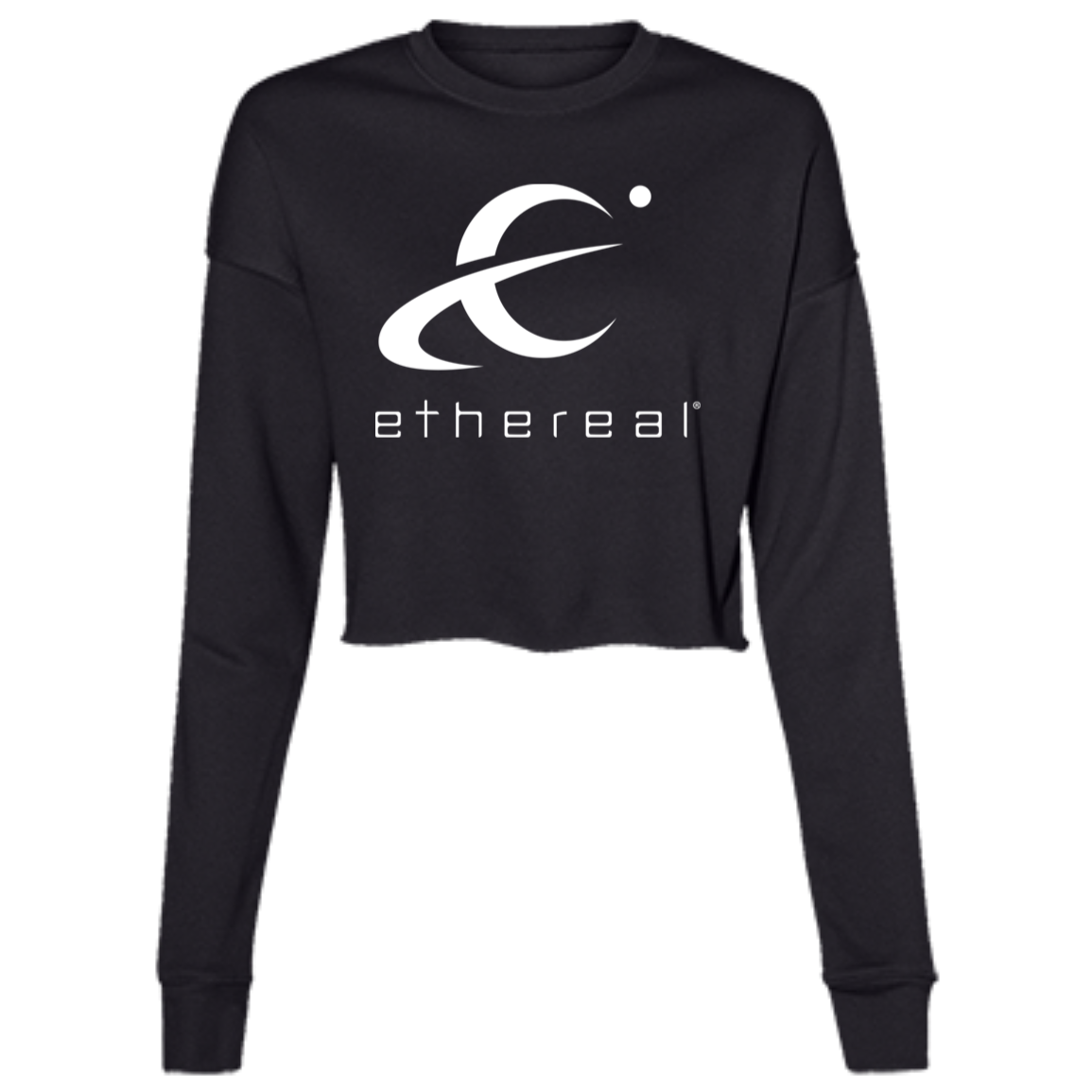 Ethereal-B7503 Ladies' Cropped Fleece Crew