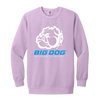 Big Dog-1566 Garment-Dyed Adult Crewneck Sweatshirt