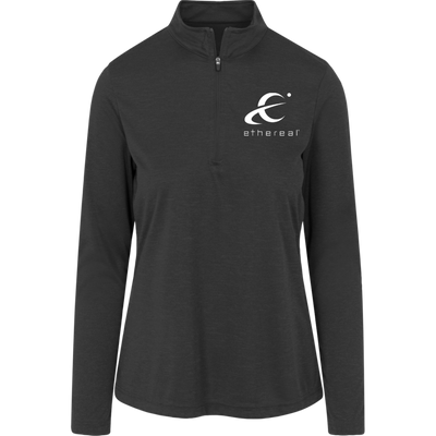 Ethereal-TT31HW Team 365 Womens Heather Quarter Zip