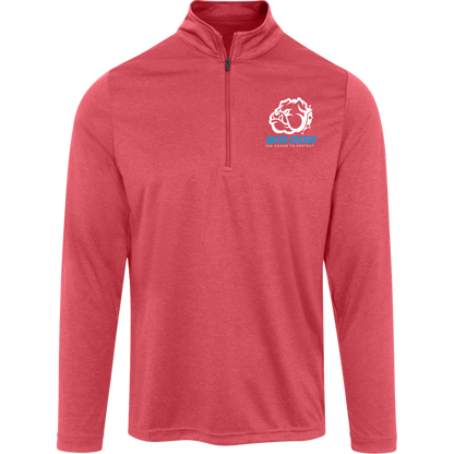 Big Dog-TT31H Team 365 Mens Heather Quarter Zip
