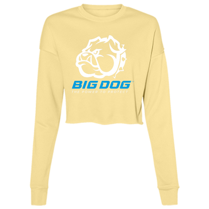 Big Dog-B7503 Ladies' Cropped Fleece Crew
