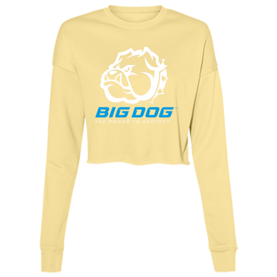 Big Dog-B7503 Ladies' Cropped Fleece Crew