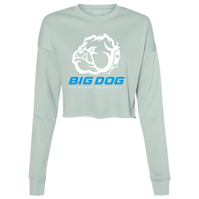 Big Dog-B7503 Ladies' Cropped Fleece Crew