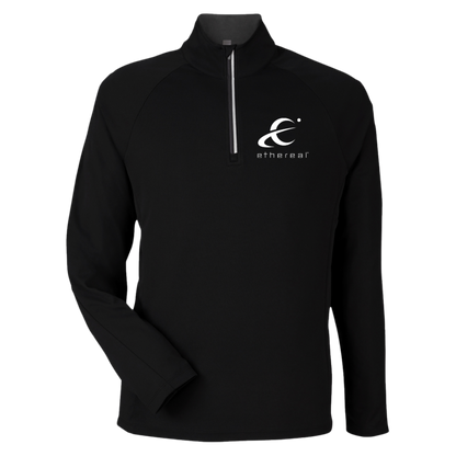 Ethereal-CE418 Core 365 Mens Origin Pique Quarter Zip