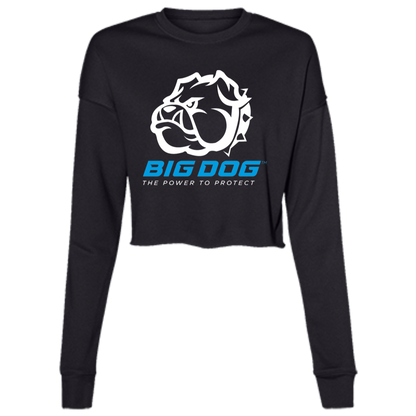 Big Dog-B7503 Ladies' Cropped Fleece Crew