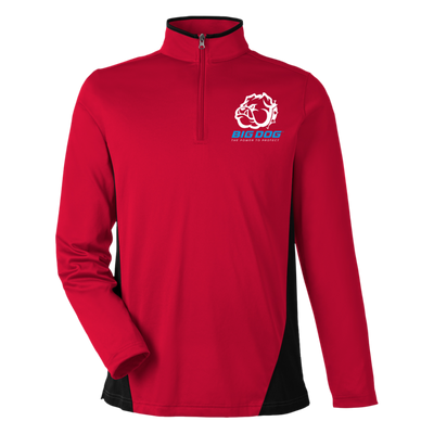 Big Dog-M786 Harriton Mens Flash Quarter Zip