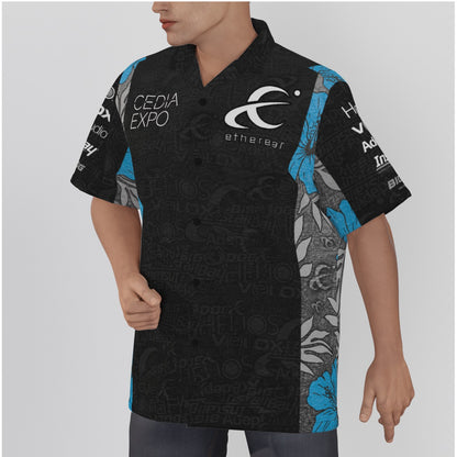 Ethereal Cedia-All-Over Print Men's Hawaiian Shirt