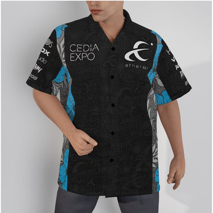 Ethereal Cedia-All-Over Print Men's Hawaiian Shirt