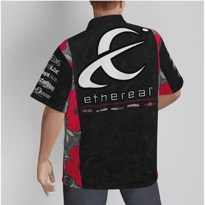 Ethereal CEDIA-All-Over Print Men's Hawaiian Shirt