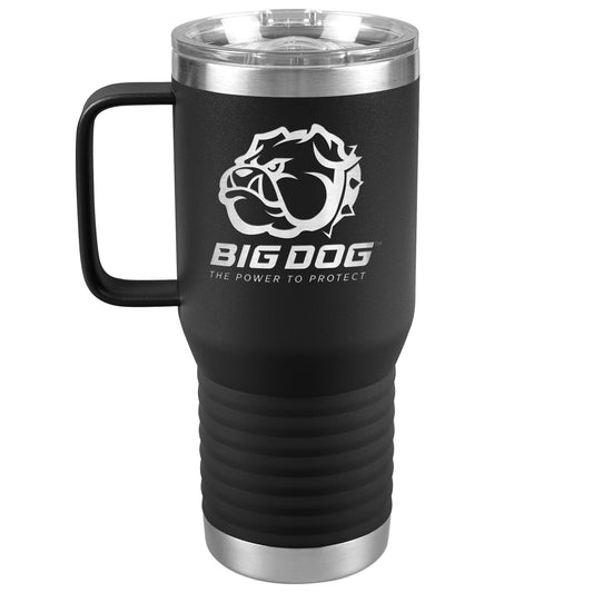 Big Dog Power-20oz Insulated Travel Tumbler