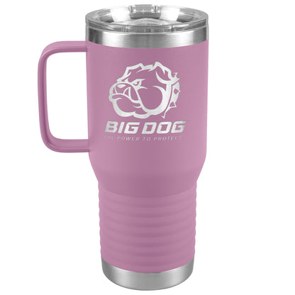 Big Dog Power-20oz Insulated Travel Tumbler