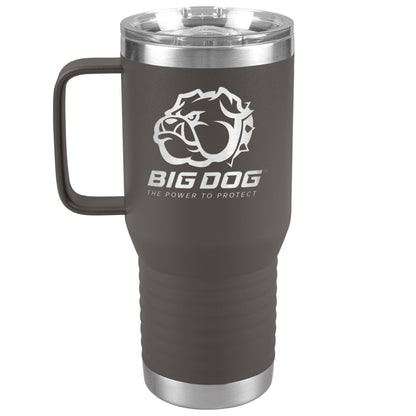 Big Dog Power-20oz Insulated Travel Tumbler