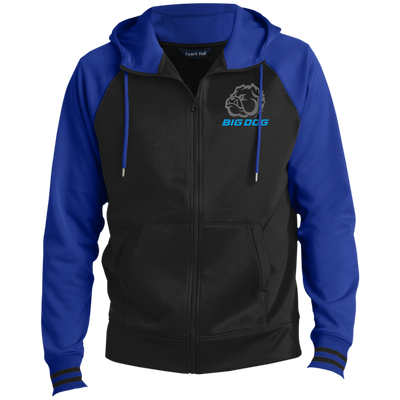 Big Dog-ST236 Men's Sport-Wick® Full-Zip Hooded Jacket