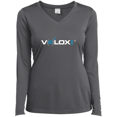 Velox-LST353LS Ladies’ Long Sleeve Performance V-Neck Tee