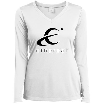 LST353LS Ladies’ Long Sleeve Performance V-Neck Tee