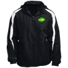 Install Bay-JST81 Fleece Lined Colorblock Hooded Jacket