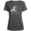 Ethereal-LST360 Ladies' Heather Scoop Neck Performance Tee