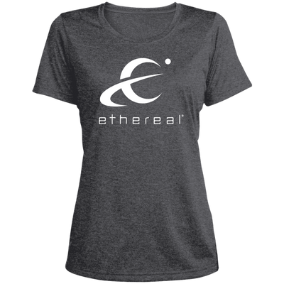 Ethereal-LST360 Ladies' Heather Scoop Neck Performance Tee