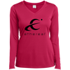 LST353LS Ladies’ Long Sleeve Performance V-Neck Tee