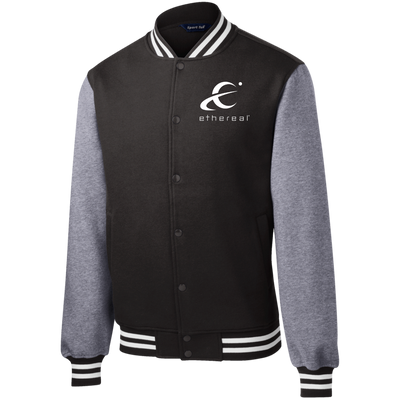 Ethereal-ST270 Fleece Letterman Jacket
