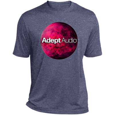 Adept Audio-ST360 Heather Performance Tee