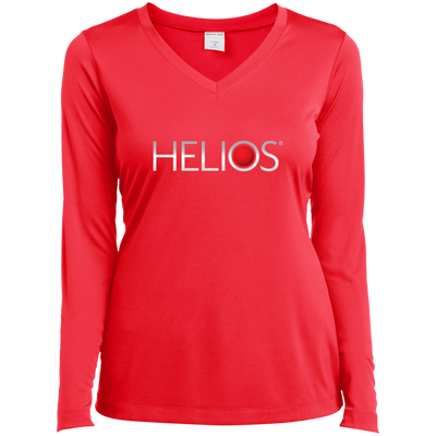 Helios-LST353LS Ladies’ Long Sleeve Performance V-Neck Tee