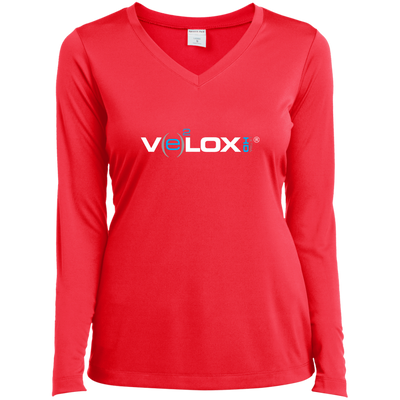 Velox-LST353LS Ladies’ Long Sleeve Performance V-Neck Tee