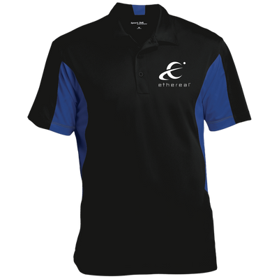 Ethereal-Men's Colorblock Performance Polo