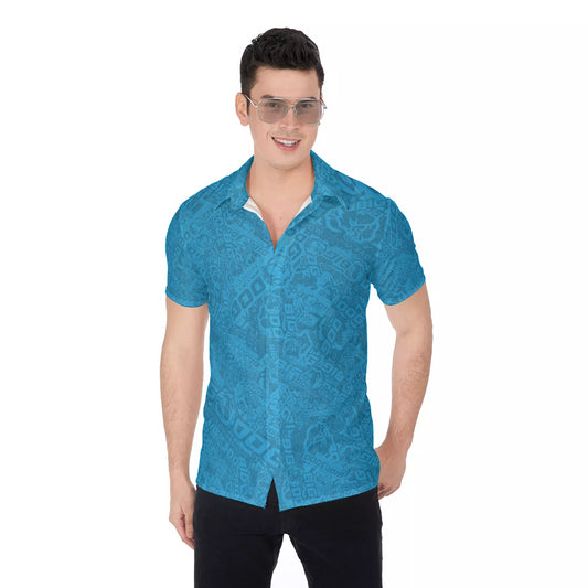 Big Dog-All-Over Print Men's Shirt