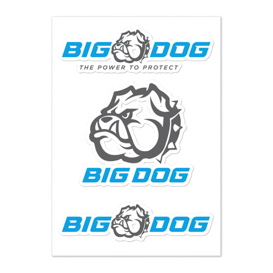 Big Dog Power-Sticker sheet