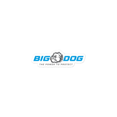 Big Dog Power-Bubble-free stickers