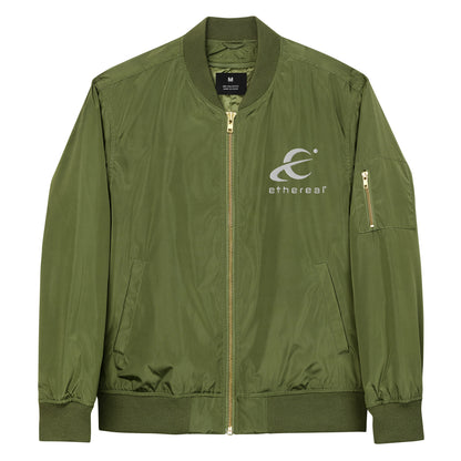 Ethereal-Premium recycled bomber jacket