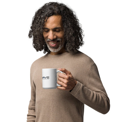 Big Dog+ WAVE-White glossy mug